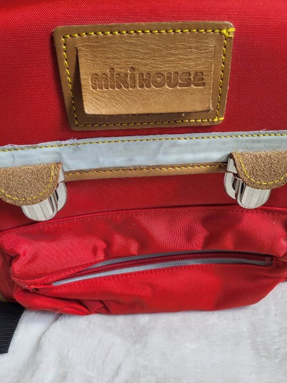 Vintage Mikihouse Randoseru Kid's Unisex School Backpack Size 4A - Picture 6 of 13